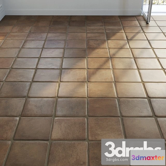 999480 - Ceramic tile set 02 - terracotta
