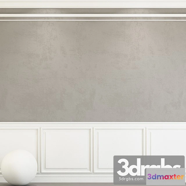 999574 - Decorative plaster with molding 91
