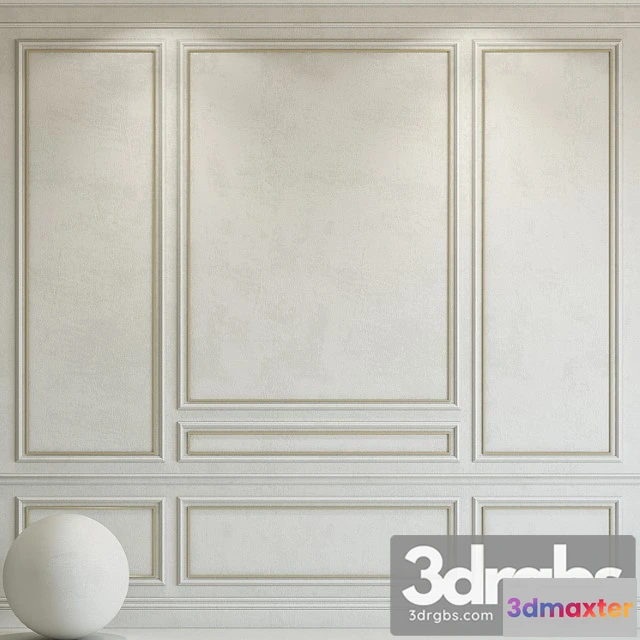 999580 - Decorative plaster with molding 96 - No.2