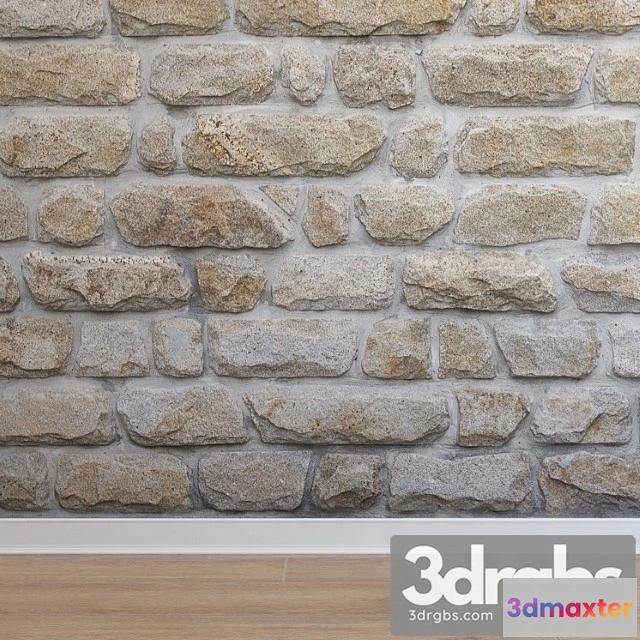 999618 - Facing from a stone (stone 001)