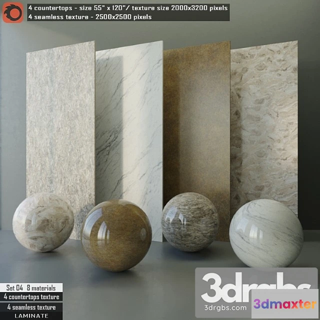 999680 - Laminate countertops & seamless texture set 04