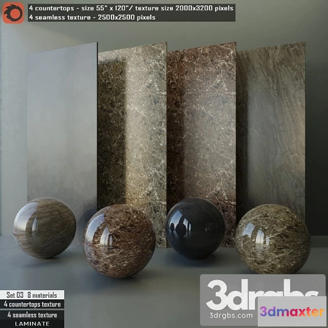 999688 - Laminate Countertops Seamless Texture Set 03