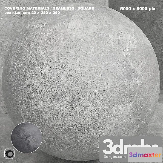 999792 - Material (seamless) - concrete plaster set 117