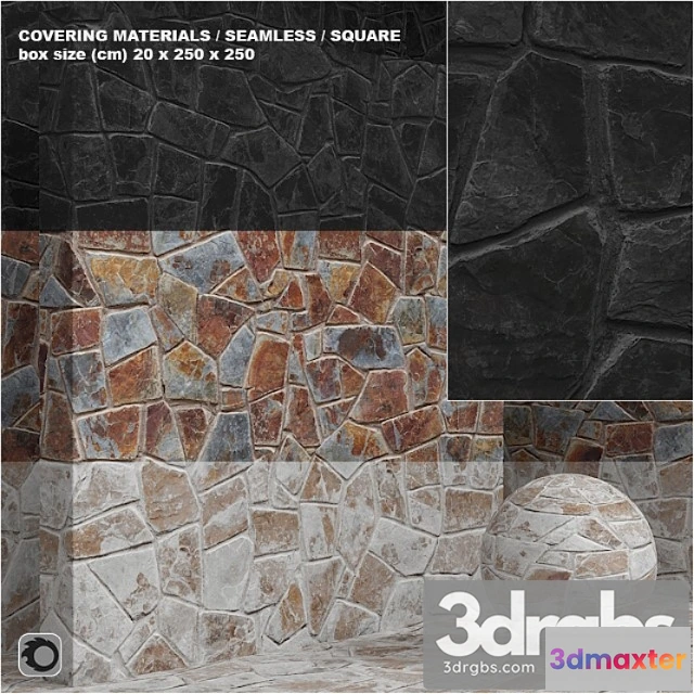 999826 - Material Seamless Kamen Masonry Set 11