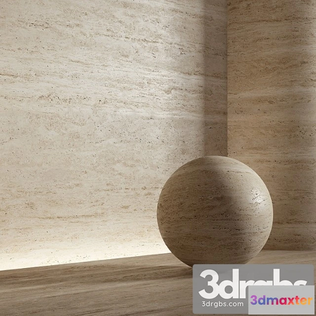 999832 - Material Stone Travertine 26 PBR Seamless
