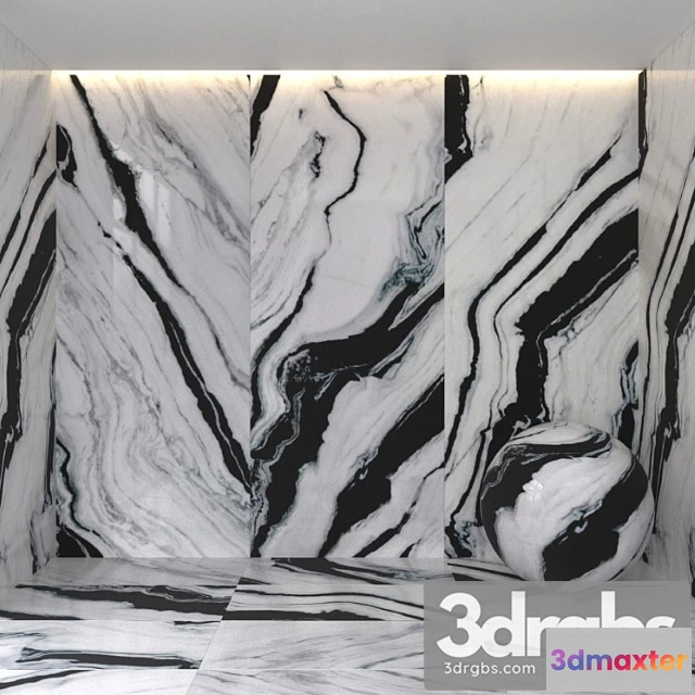 999868 - Panda white marble