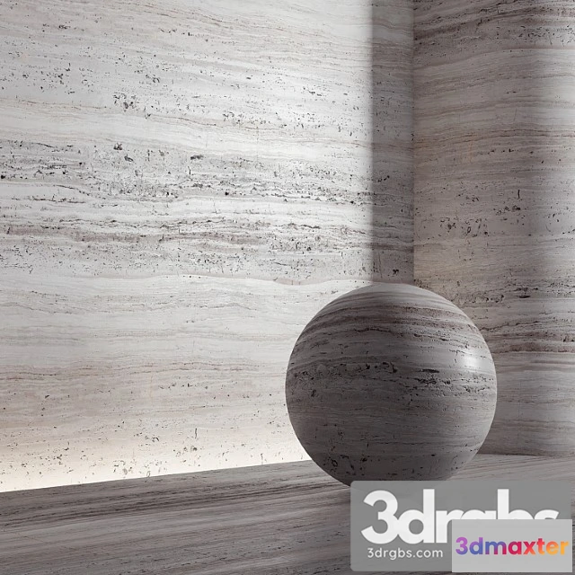 999980 - Stone material travertine. 21 pbr seamless