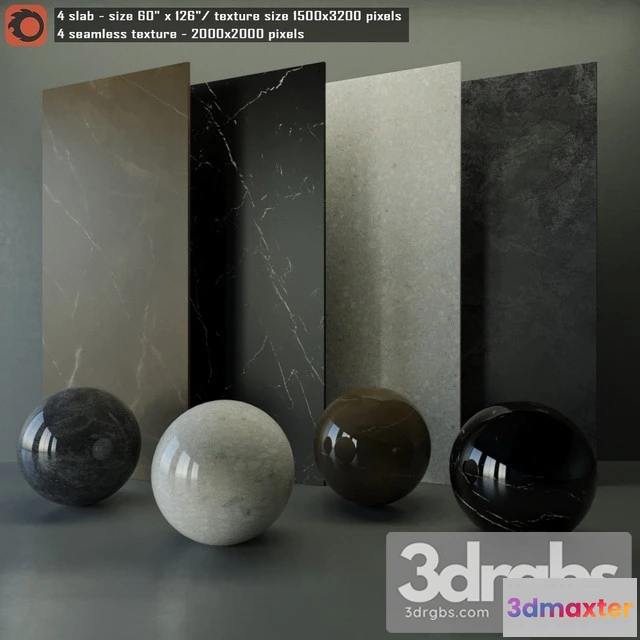 999996 - Stone Slab Seamless Texture Set 78