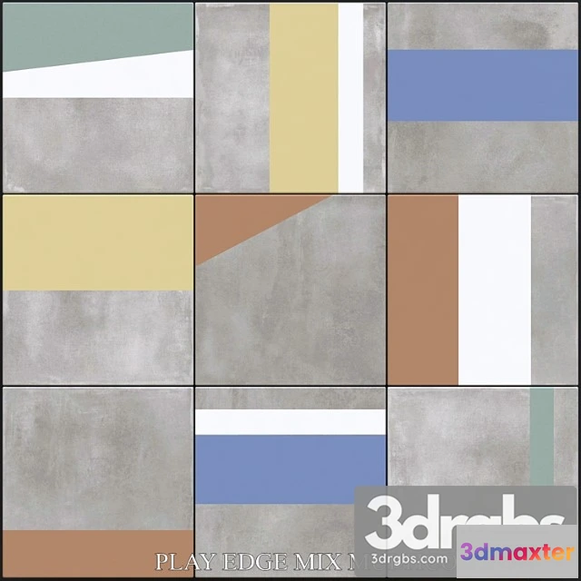 1000168 - Abk play edge mix multicolor set 2