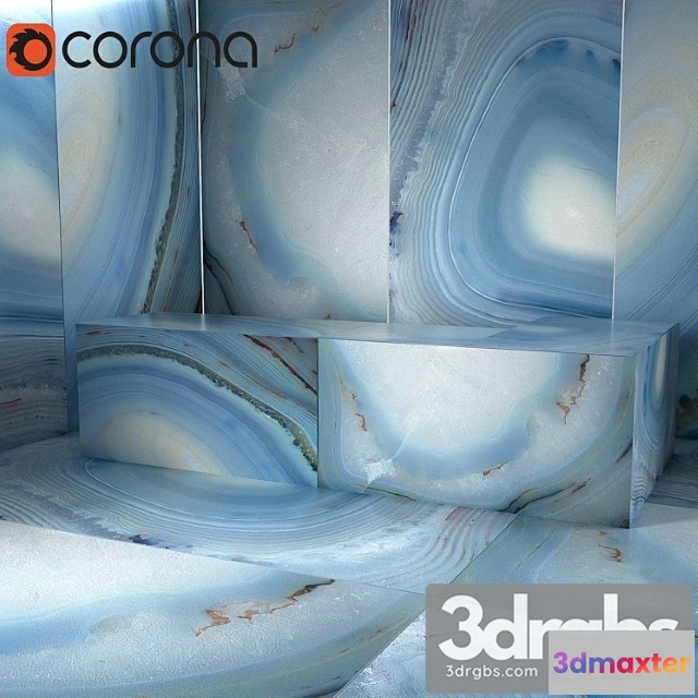 1000188 - Agata azzurra porcelain stoneware