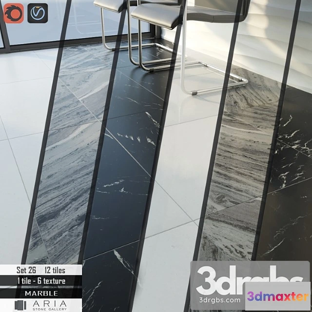 1000216 - Aria stone gallery set 26
