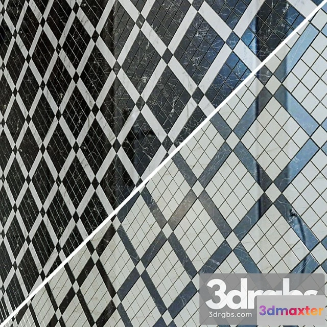 1000266 - Atlas concorde marvel pro gray fleury diagonal mosaic