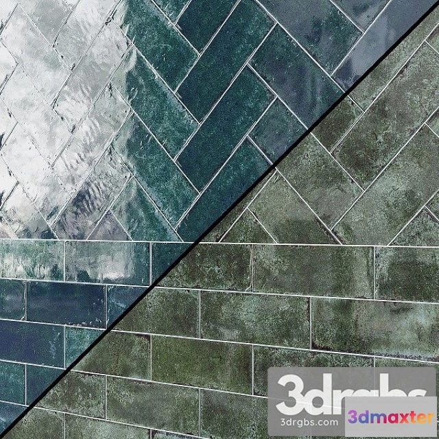 1000404 - Ceramic Tiles Atlas Concorde Vetri Bricks