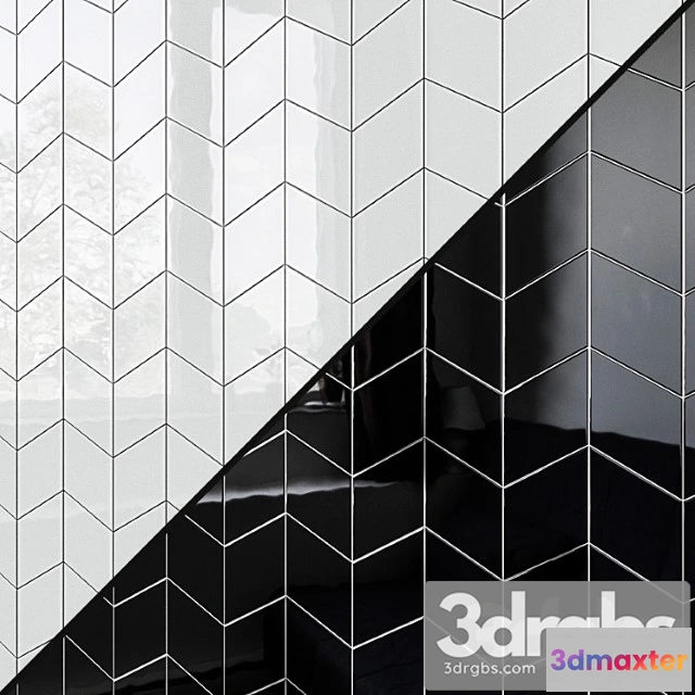 1000422 - Ceramic wall tile equipe rhombus wall 3 7 variants