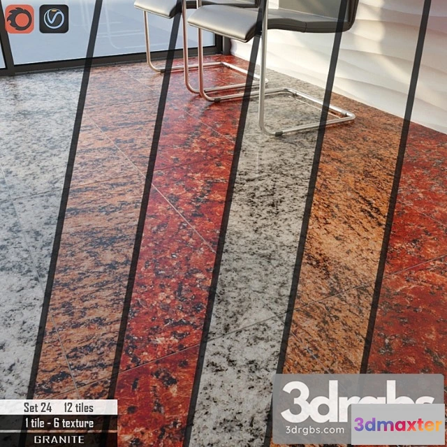 1000468 - Cosmo Stone Set 24