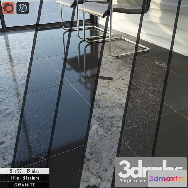 1000470 - Cosmo stone set 77