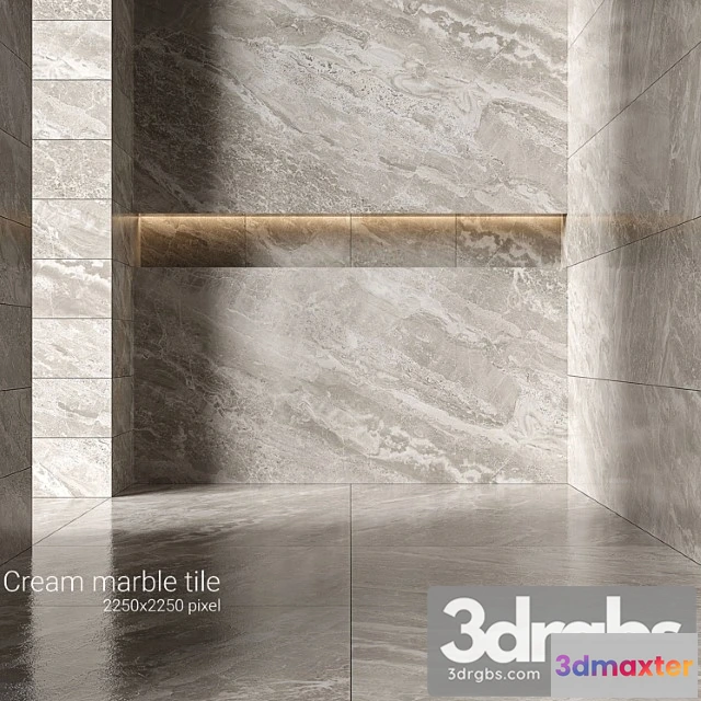 1000472 - Cream Marble Tiles 3