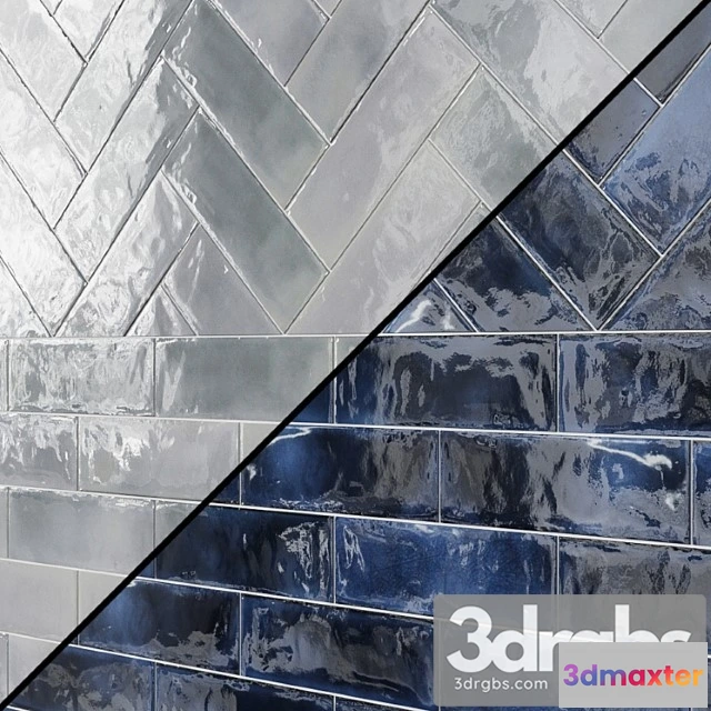 1000526 - Diesel camp white glaze 4×12 ceramic tile