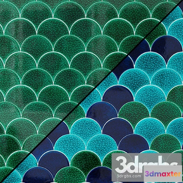 1000594 - Fish Scale Tile 1