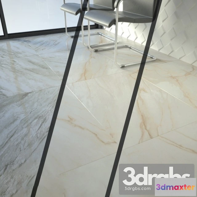 1000616 - Flaviker Supreme Golden Calacatta Silver Dream