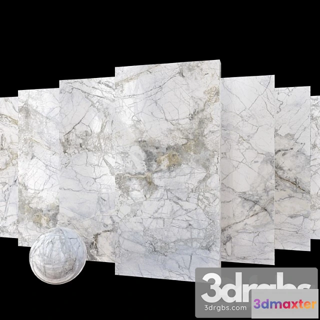 1000812 - Marble set museum supreme white set 1