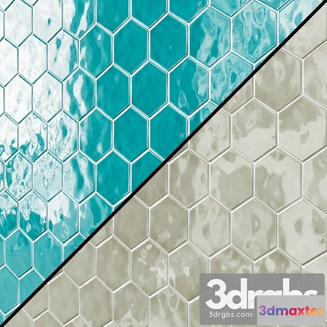 1000920 - Paint Colors Art Deco Glossy On Mesh Arctic