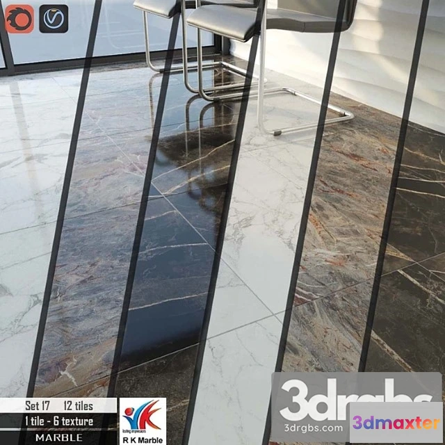 1001052 - Rk marble set 17