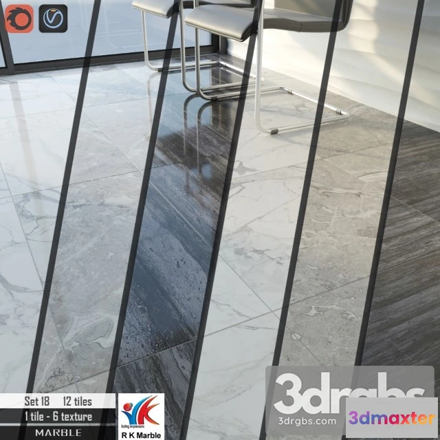 1001054 - RK Marble Set 18