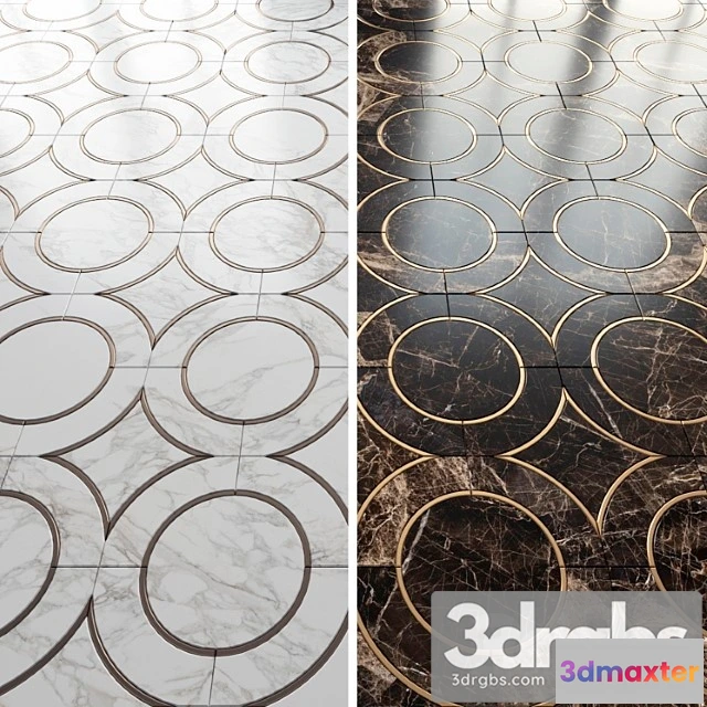 1001134 - Tile Highland Alpenglow Deux Marble Tilebar