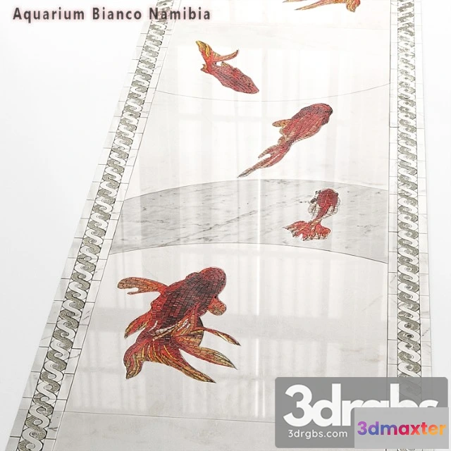 1001188 - Tile sicis sicistone aquarium bianco namibia