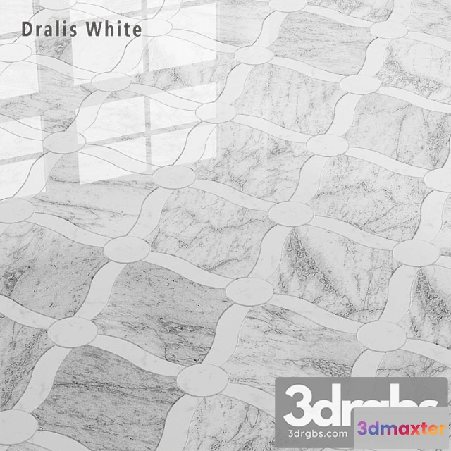 1001194 - Tile Sicis Sicistone Dralis White