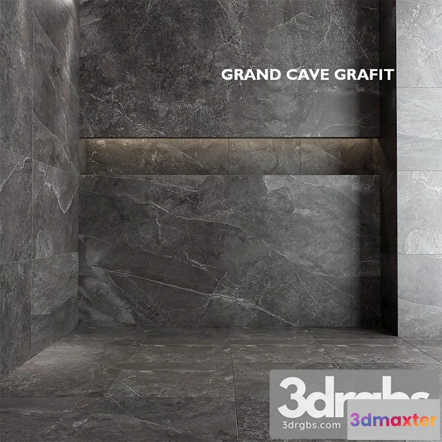 1001320 - Tubadzin monolith grand cave graphite