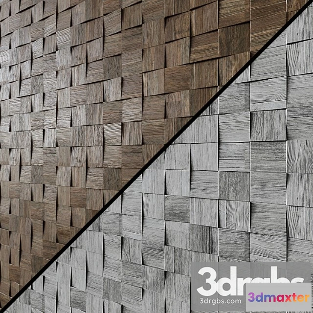 1001362 - Wall mosaic axi mosaico 3d 6 variants