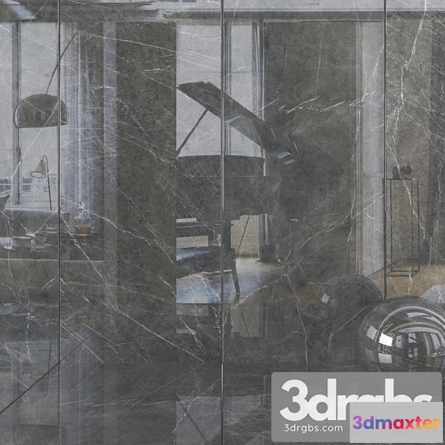 1001380 - Wall tiles 292 gray stone set 2