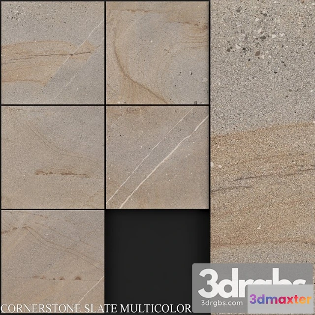 1001450 - Zeus ceramica cornerstone slate multicolor