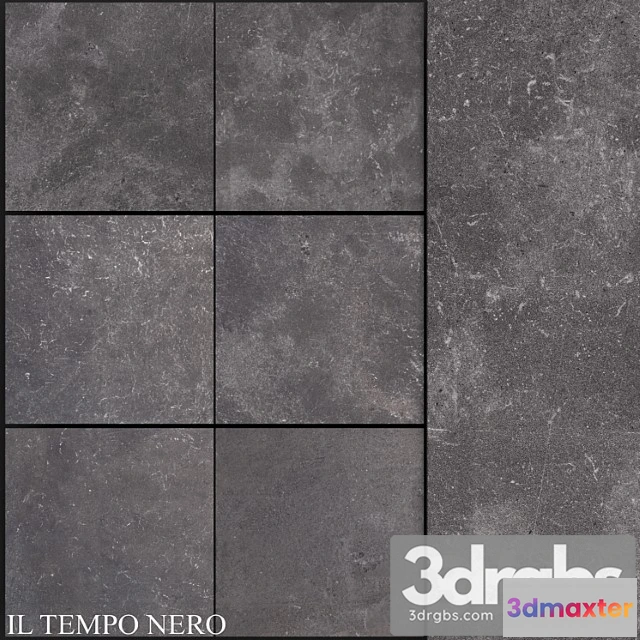 1001456 - Zeus ceramica il tempo nero