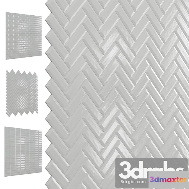 1055242 - Ceramic wall tiles equipe metro white