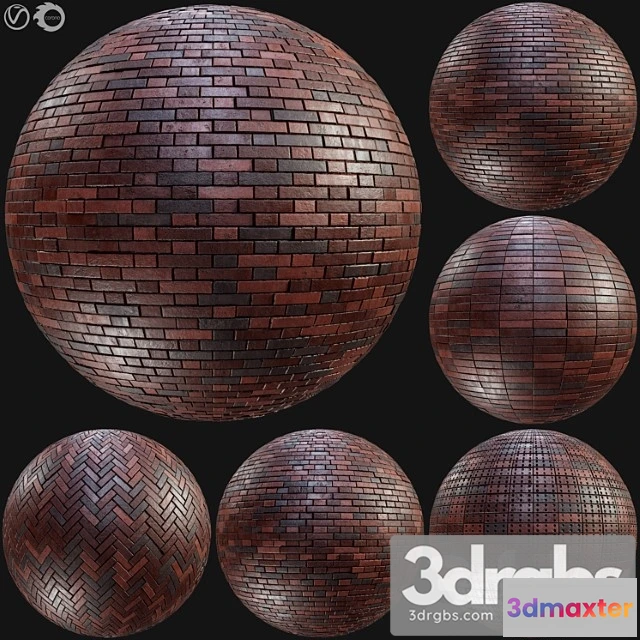 1055606 - Realistic brick pbr material vol10