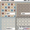1055710 - Topcer victorian tiles set 10