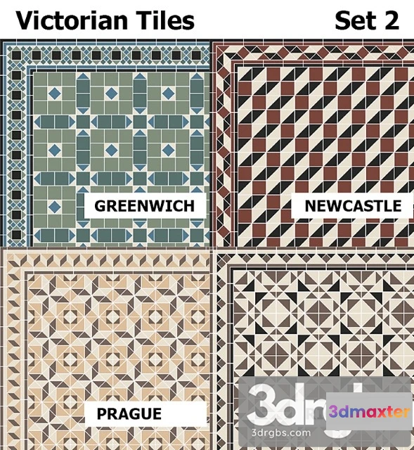 1055722 - Topcer victorian tiles set2