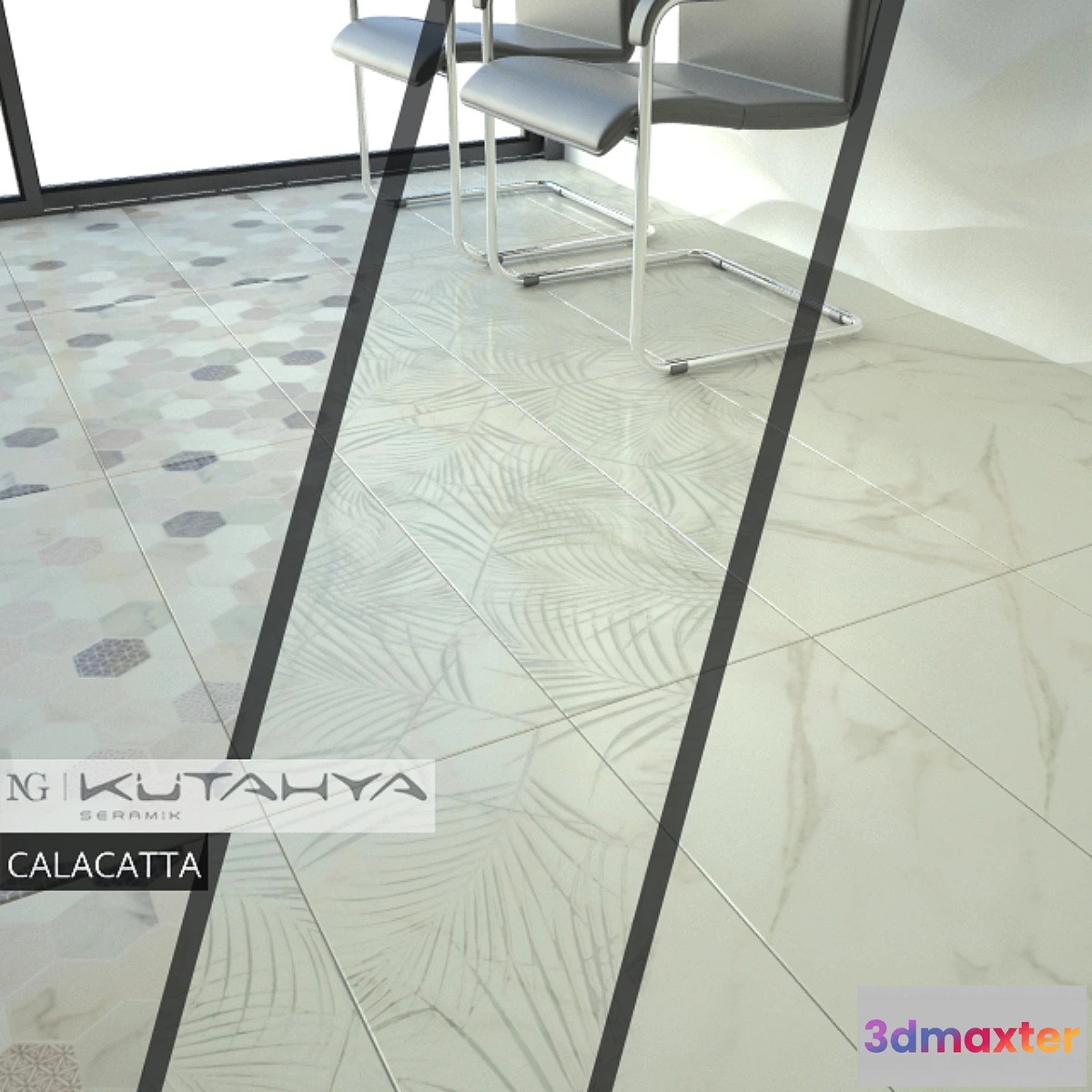 1284266 - KUTAHYA SERAMIK CALACATTA 3D Max