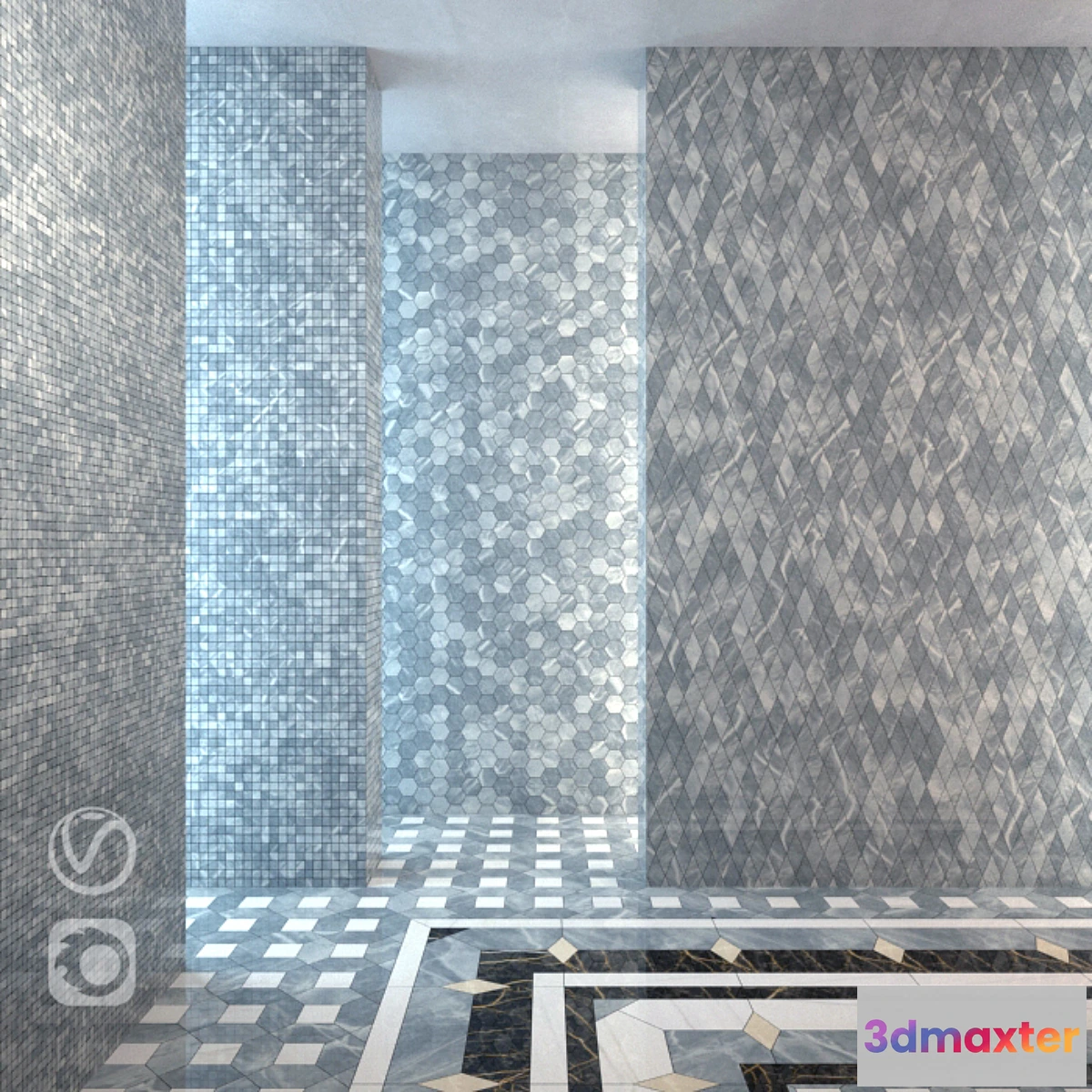 1293810 - Italon Charme Extra Floor Atlantic 3D Max