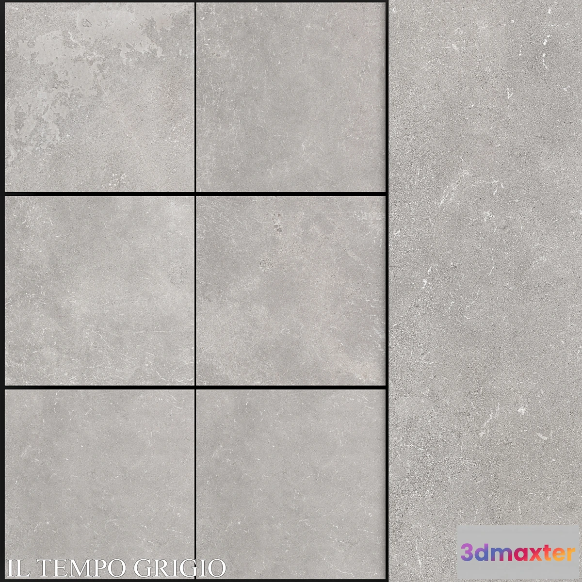 1298635 - Zeus Ceramica il Tempo Grigio 3D Max
