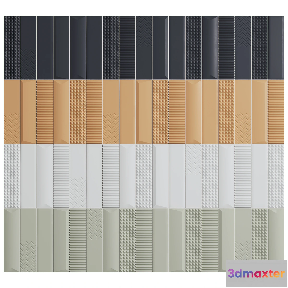 1300500 - Ceramic tile 41zero42 BISCUIT 3D Max