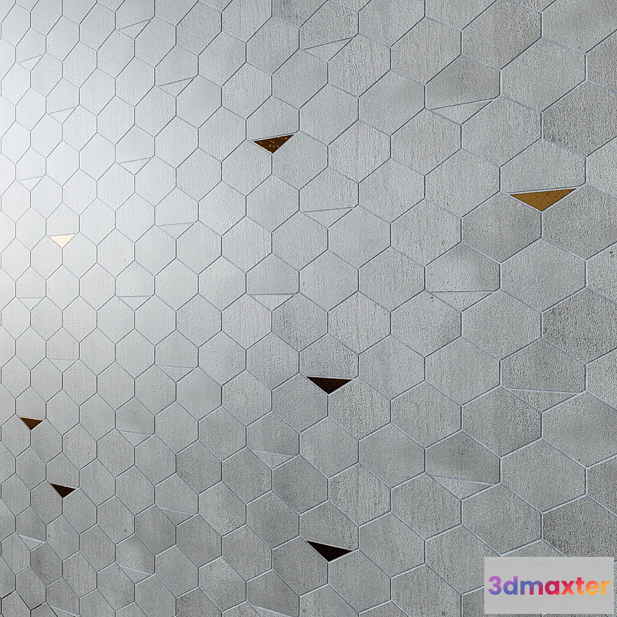 1300756 - Mosaic ATLAS CONCORDE BLAZE Mosaico Nest 3D Max