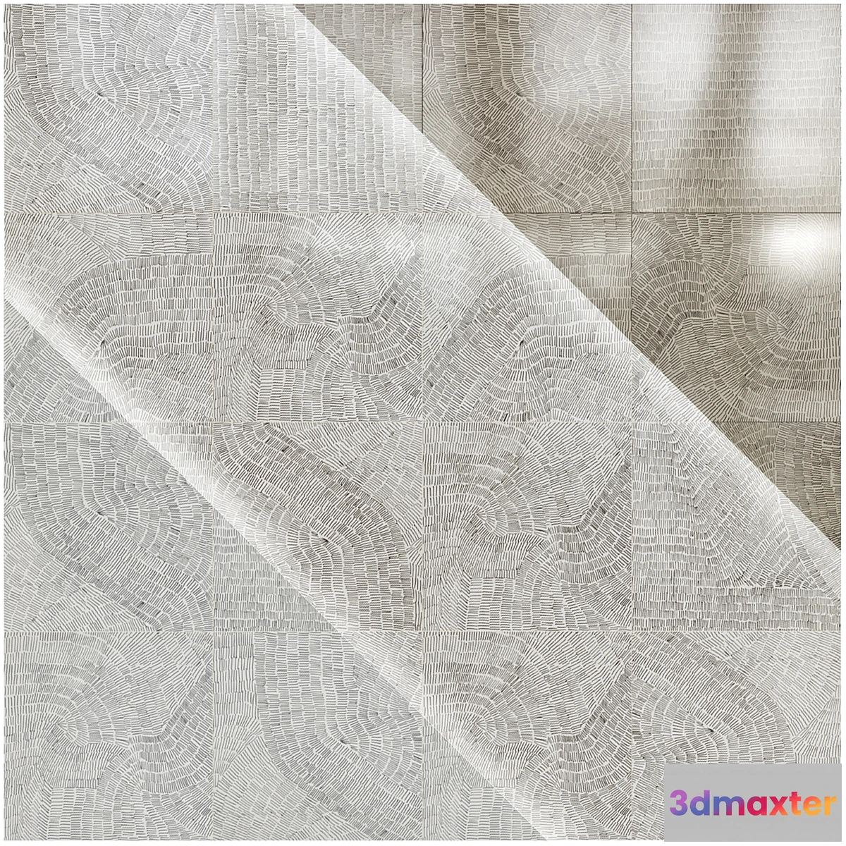 1301508 - Fossil Tiles Refin 3D Max