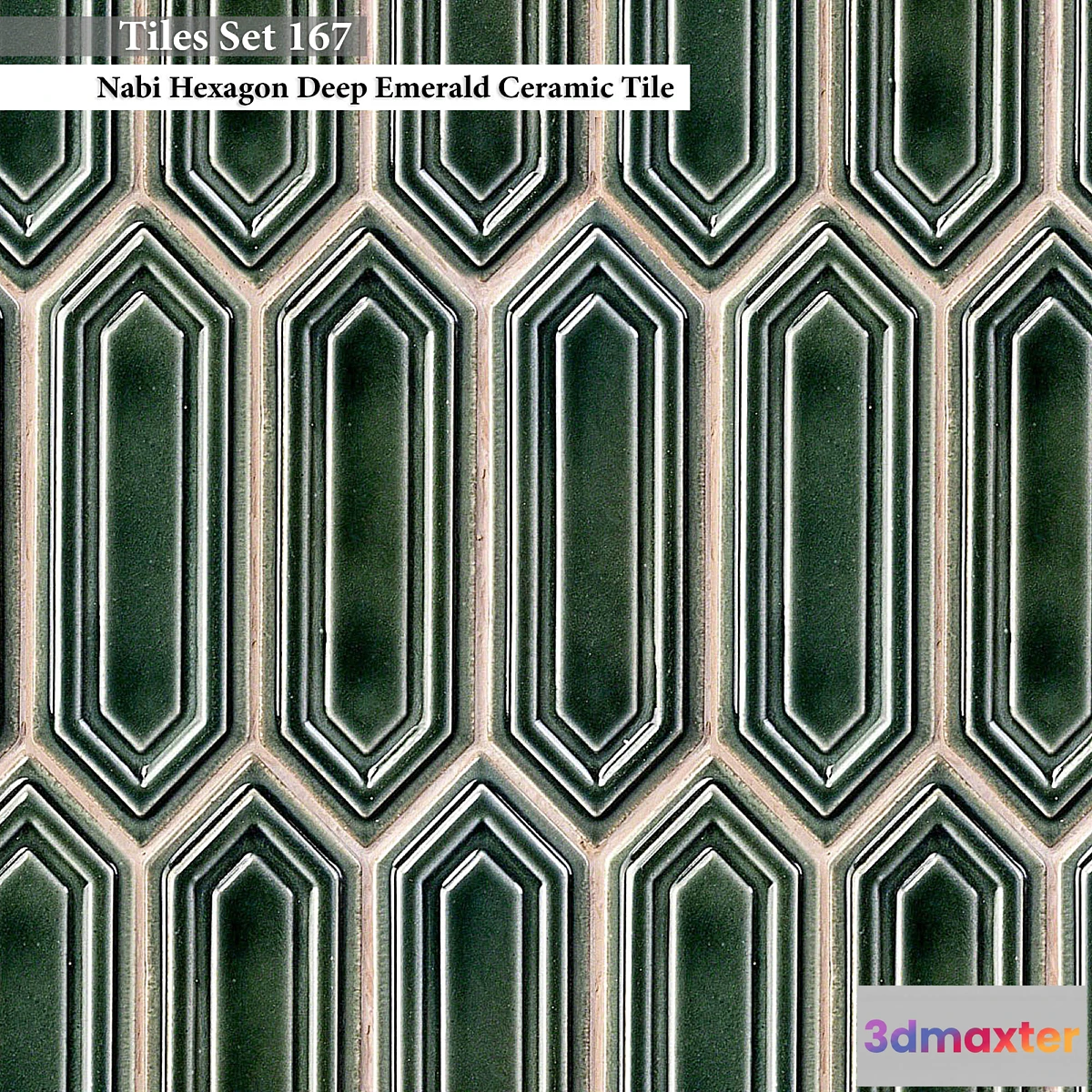 1304616 - Tiles set 167 3D Max