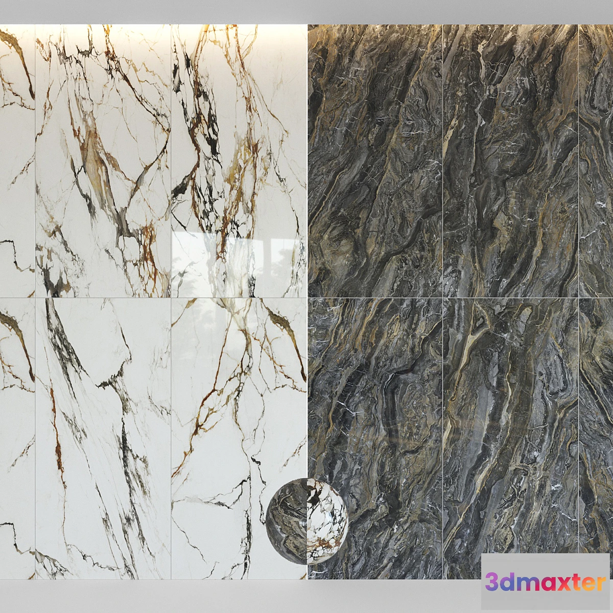 1305463 - URBATEK XTONE Paonazzo Biondo Orobico Dark - No.2 3D Max