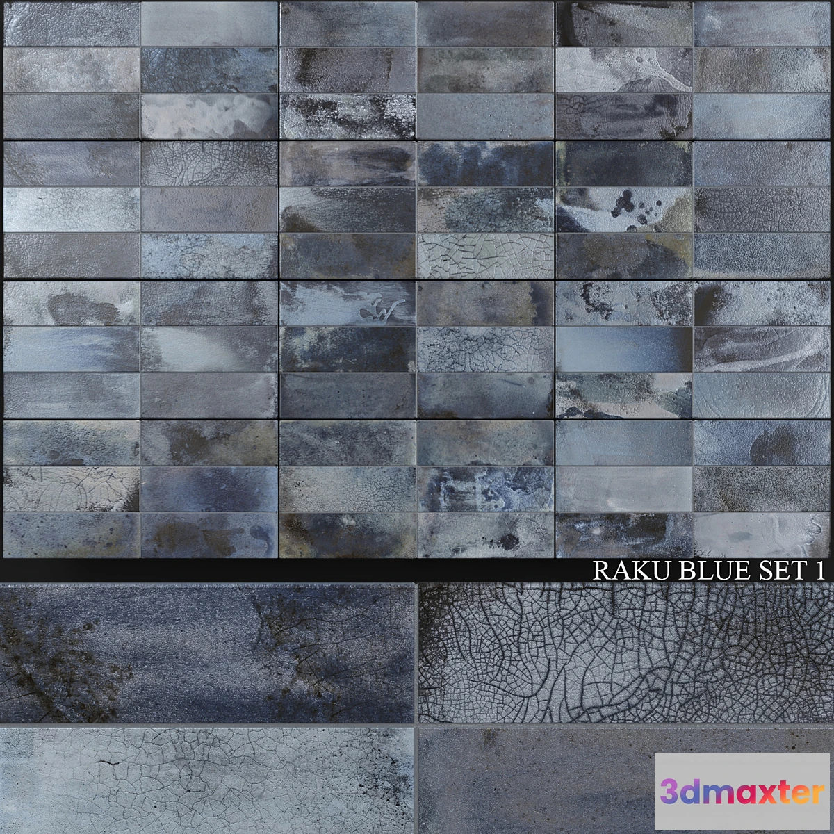 1306110 - Peronda FS Raku Blue Set 1 3D Max