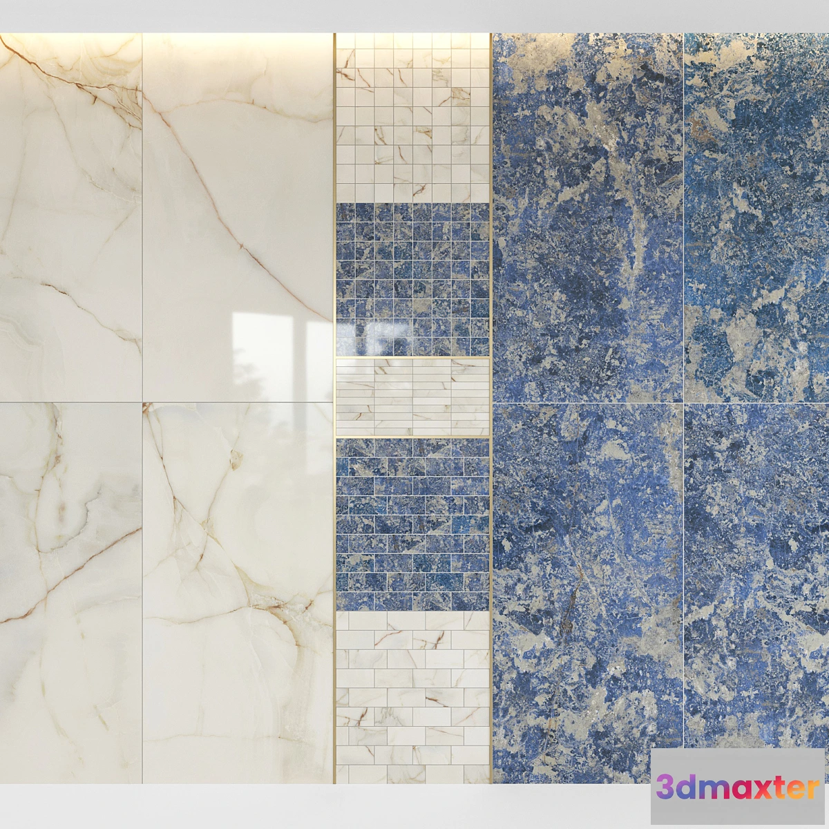 1311600 - Luxury Design REX Les bijoux de rex set 1 3D Max